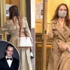 Angelina Jolie-t exférje lakásánál kapták lencsevégre