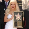 Christina Aguilera átvette csillagát