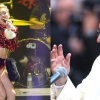Ferenc pápa lenyomta Miley Cyrust