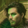 Fotó! Zöldre festette a haját Adam Lambert
