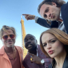 Párizsban mókázott kollégáival Brad Pitt