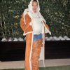 Rihanna ezúttal téli outfitben mutatta meg magát