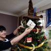 Varázslatos! Szenzáció lett az angol lány Harry Potter karácsonyfája