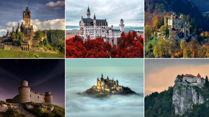 10 gyönyörű kastély, ahol biztosan szívesen élnél – I. rész