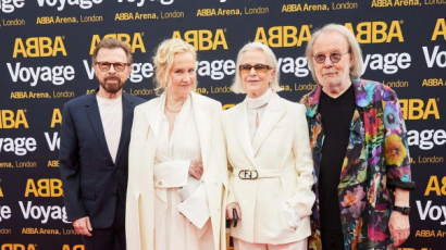 36 év után újra a vörös szőnyegen az ABBA!