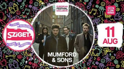 A Mumford and Sons egyetlen európai fesztivál koncertje ma este a Szigeten