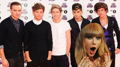 A One Direction is Taylor Swiften viccelődik