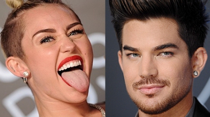 Adam Lambert megvédte Miley Cyrust