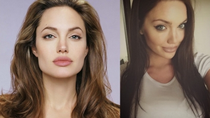 Angelina Jolie-nak is megtalálták a hasonmását