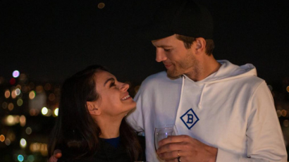 Ashton Kutcher és Mila Kunis egy reklámforgatás miatt örvendezett