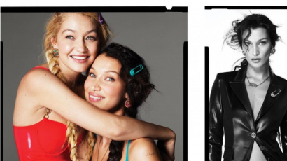 Bella és Gigi Hadid újra együtt a Versace fotóin!