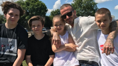 Betegesnek találják rajongói David Beckham és gyerekei kapcsolatát
