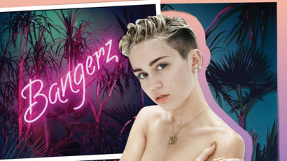 Bizarr meztelen képekkel ünnepelte a Bangerz sikerét Miley Cyrus