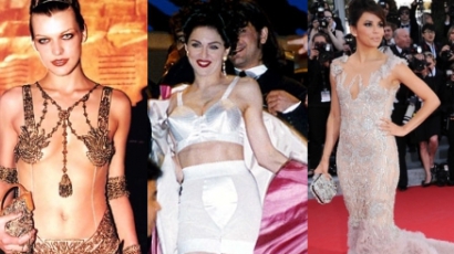 Cannes történelmének legszebb és legrosszabb ruhái