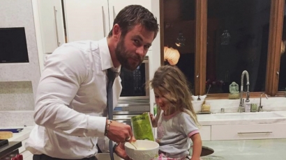 Chris Hemsworth lánya fiú akar lenni