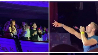 Chris Martin egy koncerten vallott szerelmet Dakota Johnsonnak – videó!