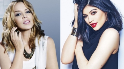 Cicaharc: Kylie Minogue harcba szállt Kylie Jenner ellen