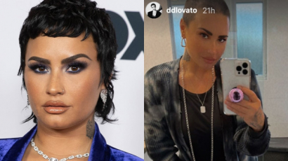 Demi Lovato bevállalta: leborotválta a haját