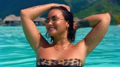 Demi Lovato striáiról posztolt: először életében elégedett magával