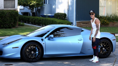 Egy vagyonért talált új gazdára Justin Bieber első Ferrarija