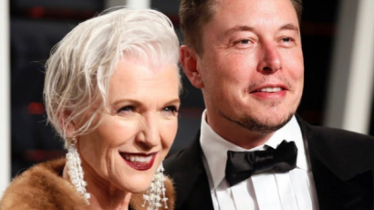 Elon Musk 71 éves, modell édesanyja megmutatta esti szépségrutinját