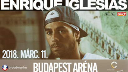 Enrique Iglesias teljesíti a magyarok kívánságát: 2018-ban Budapesten koncertezik! 