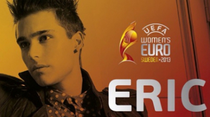 Eric Saade énekli az EB hivatalos dalát