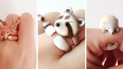 Ezekkel a bámulatos egyedi gyűrűkkel te is állati menő leszel!