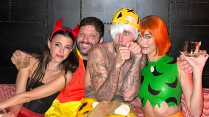 Halloween 2023: Bieberék Flintstone családnak, Demi Lovato Hófehérkének öltözött