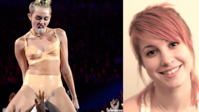 A Paramore énekesnője is kiakadt Miley Cyrus seggrázásán