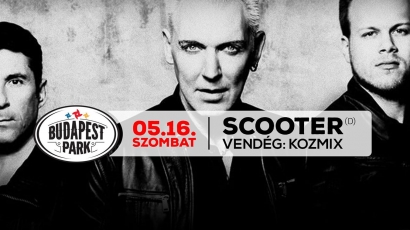 Hétvégén a Budapest Parkban koncertezik a Scooter