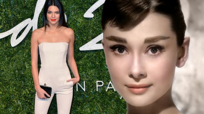 Így bizonyítja Kendall Jenner, hogy hasonlít Audrey Hepburnre