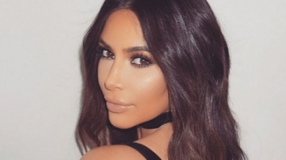 Így bolondozik tündéri kisfiával Kim Kardashian – videó