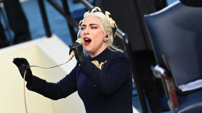 Így énekelte Lady Gaga az amerikai Himnuszt a beiktatáson