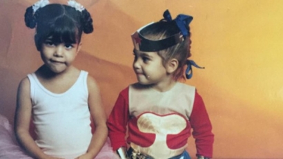 Ilyen aranyosak voltak gyerekként a Kardashian-lányok - fotók