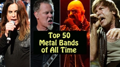 Íme minden idők 50 legjobb metalegyüttese