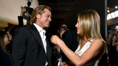 Jennifer Aniston és Brad Pitt végre egymásra talált a SAG Awardson