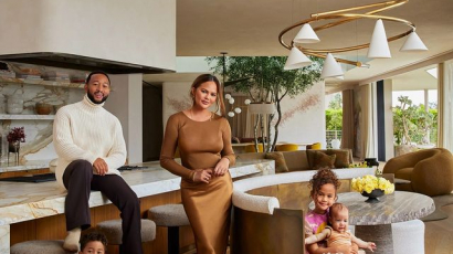 John Legend és Chrissy Teigen megmutatta hatalmas családi otthonát - videó!