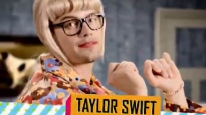 Josh Duhamel kiparodizálta Taylor Swiftet