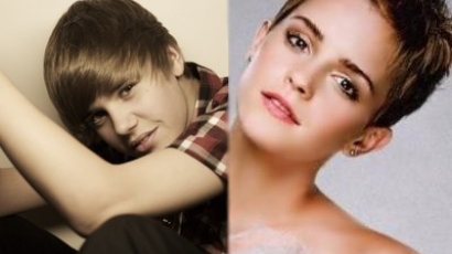 Justin Bieber Emma Watsonra hajt