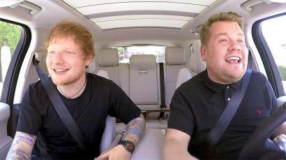 Justin Biebert és One Directiont énekelt a Carpool Karaoke-ban Ed Sheeran