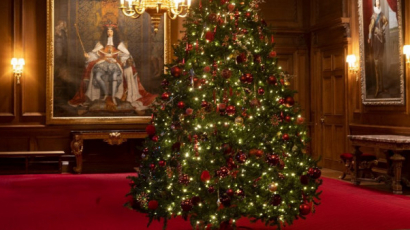 Karácsony a brit királyi családban: így díszítették fel a Windsori kastélyt 