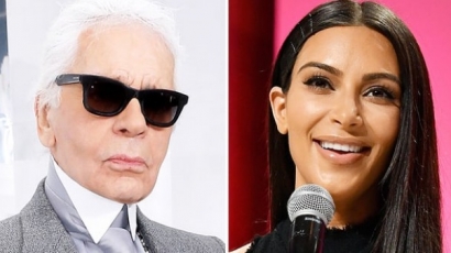 Karl Lagerfeld beszólt Kim Kardashiannak