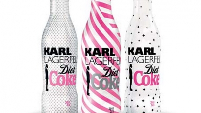 Karl Lagerfeld újra a Coca Colának tervezett