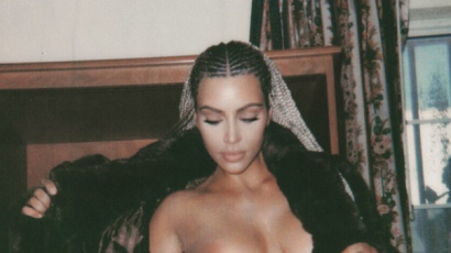 Kim Kardashian minden határt átlépett, már az Instagramon meztelenkedik