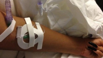 Kiszáradás miatt került kórházba Rihanna