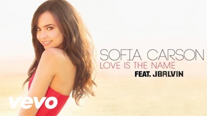Klippremier: Sofia Carson – Love Is The Name ft. J Balvin 