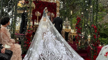 Kourtney Kardashian eddig nem látott fotókat posztolt olaszországi esküvőjéről