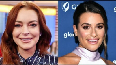 Lindsay Lohan belekötött Lea Michele-be, most reagált rá a színésznő