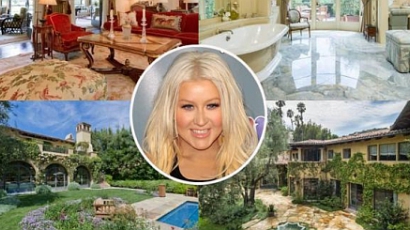 Lessünk be Christina Aguilera otthonába!